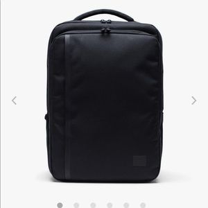 Herschel Black Travel Bag Backpack Laptop Case NEW